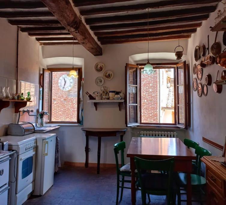 La Casa Del Gallo Radicondoli Eksteriør bilde