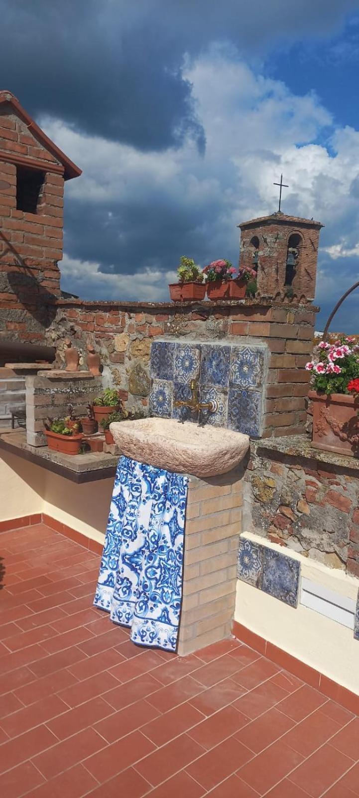 La Casa Del Gallo Radicondoli Eksteriør bilde